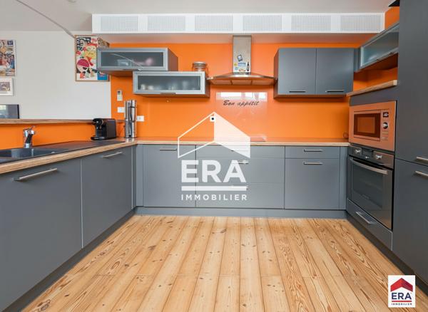 Appartement T3 - 88 m² - 2 chambres - Style industriel - Nouveau Roubaix