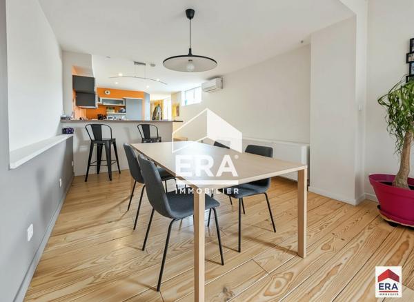 Appartement T3 - 88 m² - 2 chambres - Style industriel - Nouveau Roubaix