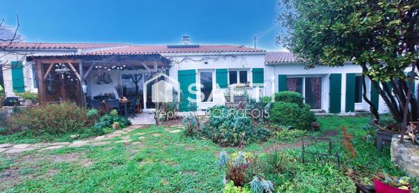 Maison oléronaise centre village 3 chambres grand garage