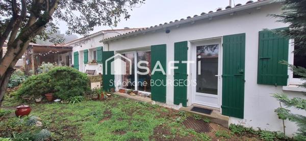 Maison oléronaise centre village 3 chambres grand garage