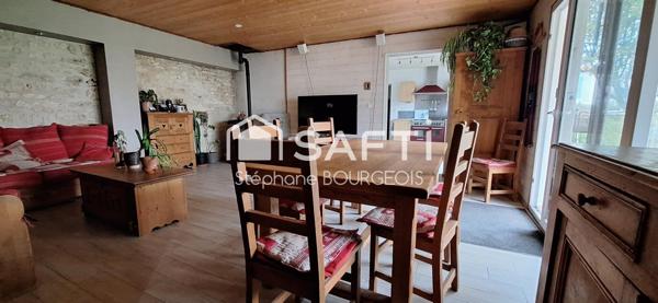 Maison oléronaise centre village 3 chambres grand garage