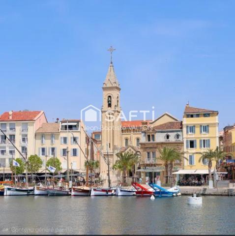 Appartement T3 ascenseur, terrasse, et parking privatif à 5mn à pied des plages et du port de Sanary
