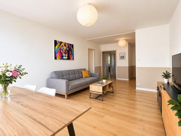Saint-Herblain – Beau T4 rénové de 85 m² au dernier étage