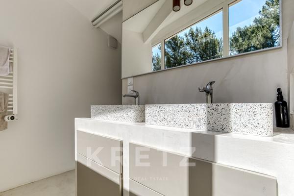 Marseille 7è Roucas Blanc - maison d'architecte avec piscine