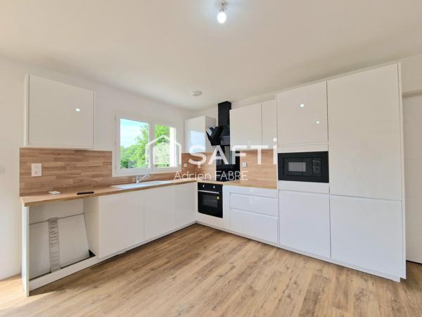Maison T4 de 96m² de 2026 avec frais de notaire réduit.