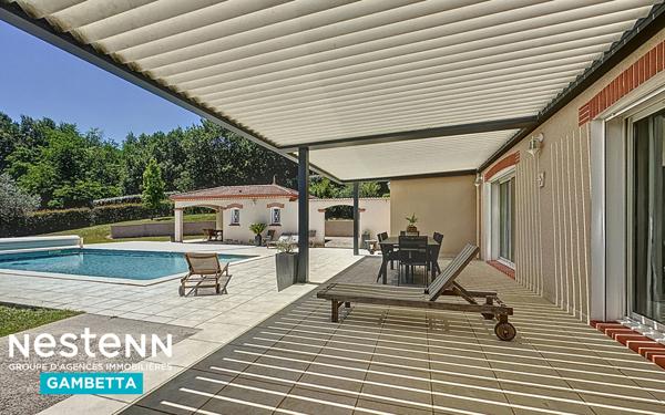 Maison a vendre au FAU a Montauban(82) 5 chambres, piscine, garages