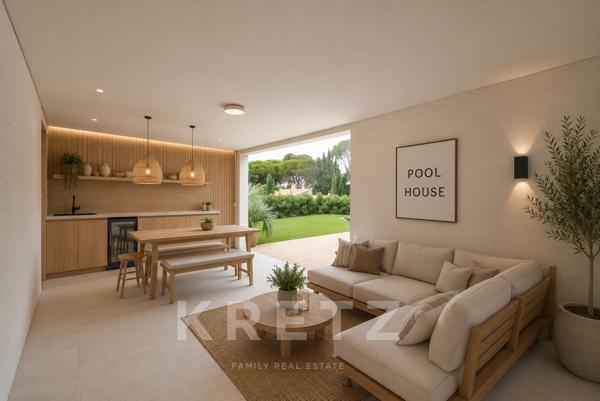 Maison californienne de 200m2 avec vue panoramique - Les Angles (Provence)