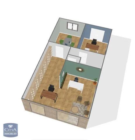 Local commercial à louer 71.6m² Lyon 2e Arrondissement (69002)