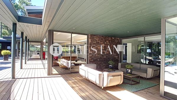 BLUE GREEN – Villa contemporaine à louer avec piscine à débordement, sur le golf et proche des plages – 12 personnes, SEIGNOSSE