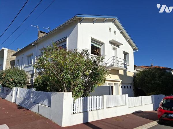 Apt T4 en DUPLEX - à ROYAN - à 400m de la plage du Chay - avec balcon/cave/jardinet