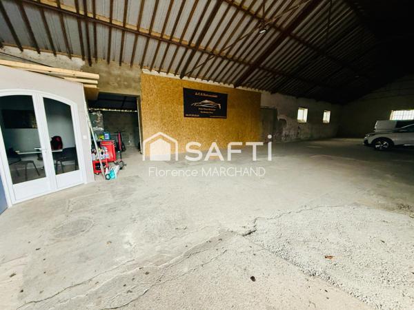 IDÉAL INVESTISSEUR: MAISON + 2 LOCAUX COMMERCIAUX LOUÉS