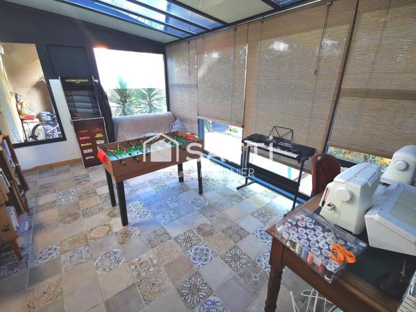 Maison plain pied T3bis 106m² jardin piscine