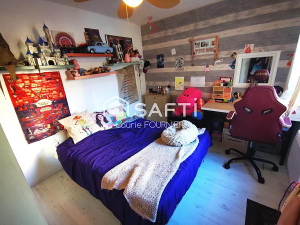 Maison plain pied T3bis 106m² jardin piscine