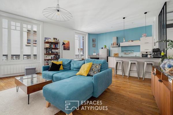 Dernier étage rénové par architecte