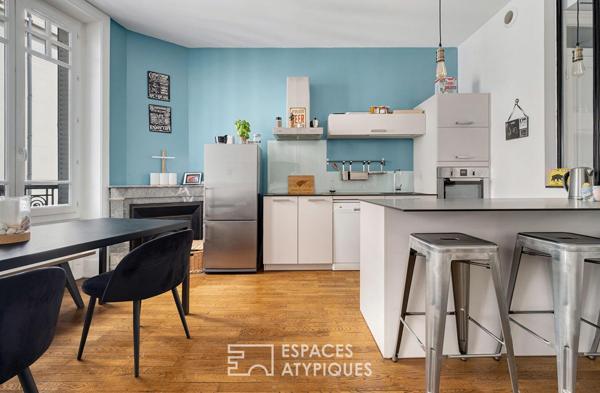 Dernier étage rénové par architecte