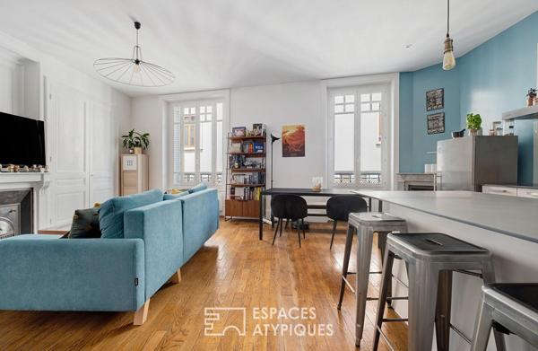 Dernier étage rénové par architecte