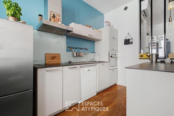 Dernier étage rénové par architecte