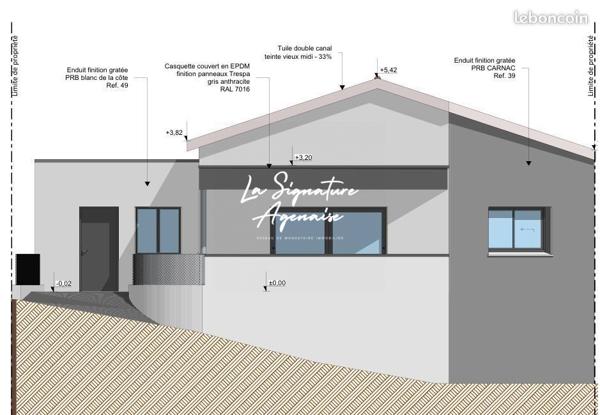 TERRAIN CONSTRCUTIBLE DE 186M²