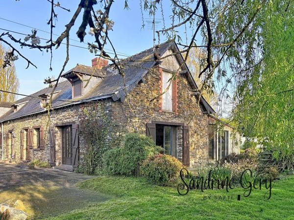 A Pouancé 49420 4676m² de terrain 5 chambres au calme atelier 80m²