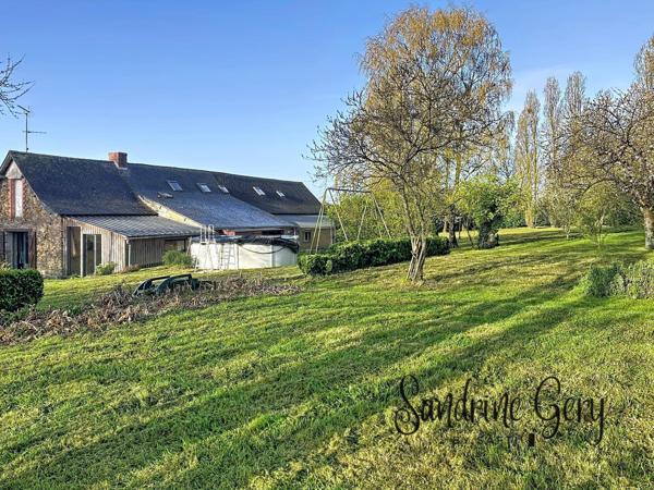 A Pouancé 49420 4676m² de terrain 5 chambres au calme atelier 80m²