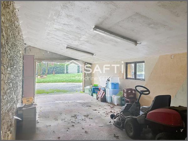 A Pouancé 49420 4676m² de terrain 5 chambres au calme atelier 80m²