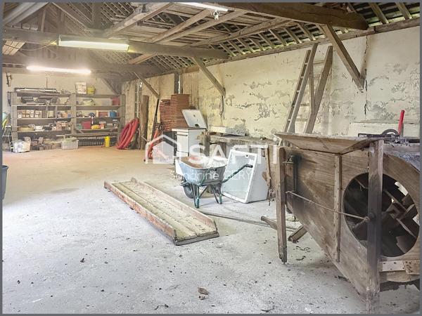A Pouancé 49420 4676m² de terrain 5 chambres au calme atelier 80m²