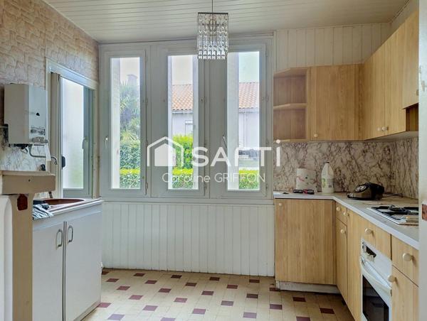 Ensemble Maison 3 pièces à rénover et garage 40 m²