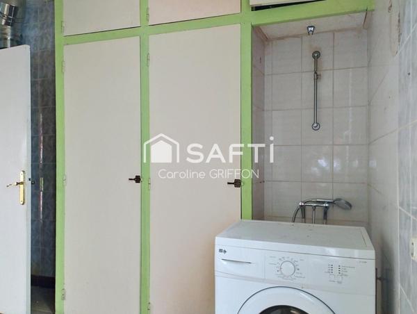 Ensemble Maison 3 pièces à rénover et garage 40 m²
