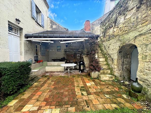 Maison - 120 m² habitables + potentiel 50 m² supplémentaires ? Centre-ville de Montrichard