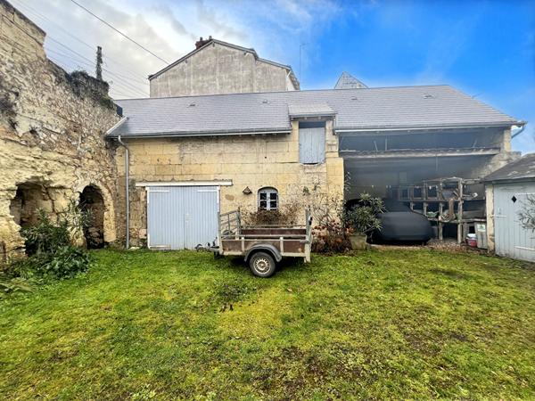 Maison - 120 m² habitables + potentiel 50 m² supplémentaires ? Centre-ville de Montrichard