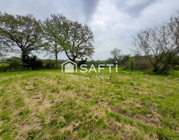 Terrain constructible au calme