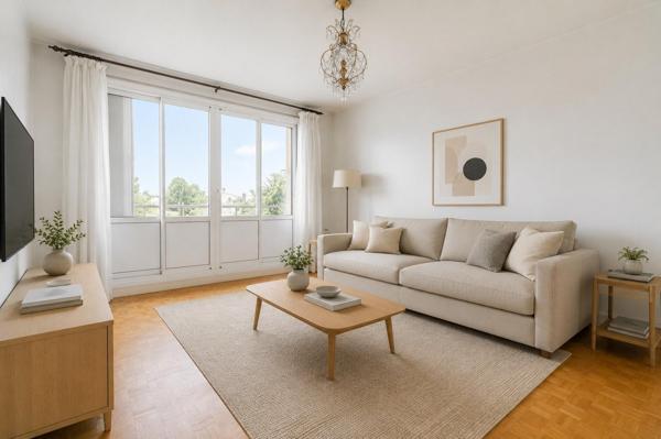 Appartement 59 m2, Carrez, au calme, T3, Bois d'Arcy, quartier de l'Eglise, et proche de toutes commodités!