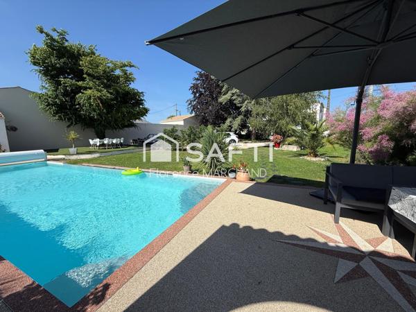 BELLE MAISON AVEC DÉPENDANCE 4 CH GARAGE JARDIN PISCINE SPA