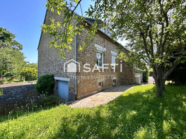 Maison sur sous-sol complet avec quatre chambres cuisine, séjour salon. Idéal, investissement locatif.