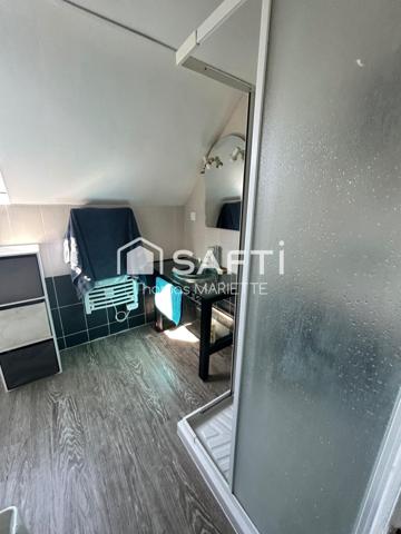 Maison sur sous-sol complet avec quatre chambres cuisine, séjour salon. Idéal, investissement locatif.