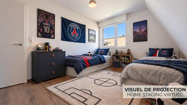 Superbe attique 4 Pièces avec vue sur les champs