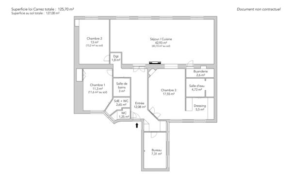 Appartement Paris 7e - AVENUE BOSQUET