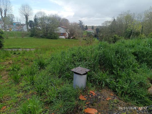 Terrain de 853m2 près dû centre d Urrugne