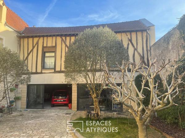 Authentique demeure de charme à 15 minutes de Paris au coeur de Deuil-la-Barre