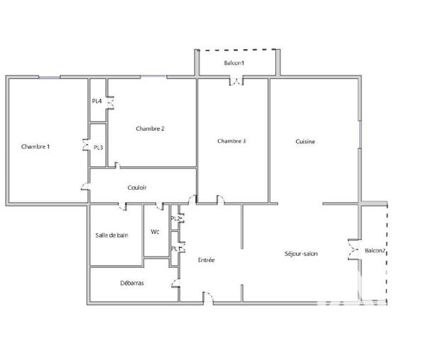 Appartement à vendre 4 pièces 80 m² Avignon