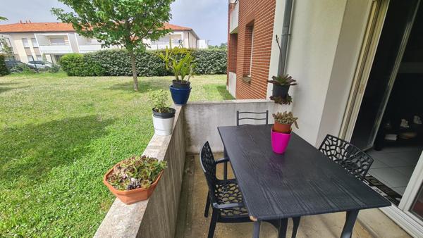 Appartement T2 en RDC vue jardin