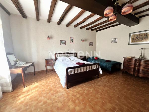 Maison de charme au calme avec grand terrain et dépendances sur VALENCAY (Indre 36)