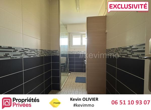 Maison plain-pied 3 chambres  Hyper centre Barlin Sous-sol complet  Jardin