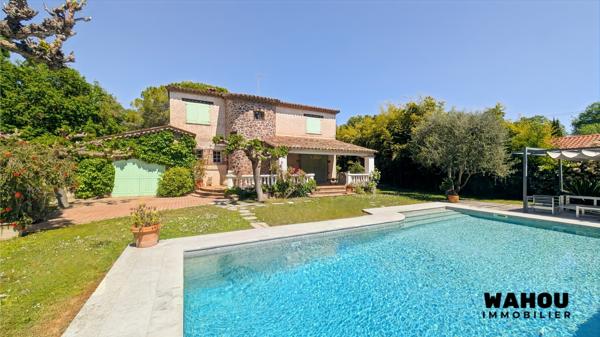 Maison avec piscine proche Golf Cannes-Mougins