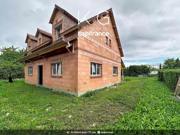 EXCLUSIVITE, à 5 minutes de Deauville, belle opportunité, maison à vendre de 220 m² sur un terrain de 813 m², la liberté de personnaliser les finitions