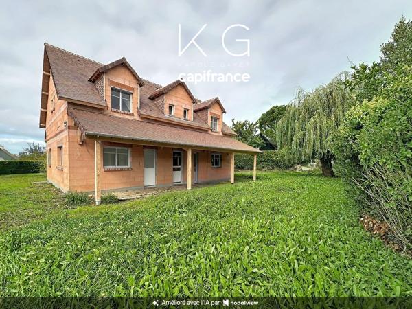 EXCLUSIVITE, à 5 minutes de Deauville, belle opportunité, maison à vendre de 220 m² sur un terrain de 813 m², la liberté de personnaliser les finitions