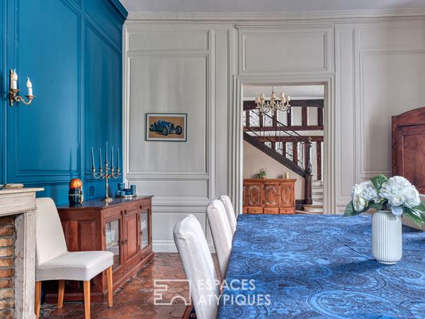 La demeure historique et sa piscine