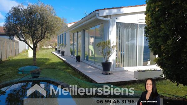 Maison Plain Pied 3 chambres à 4min de Jonzac