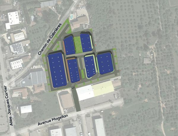 Local d'activité neuf, Les Marguerittes.