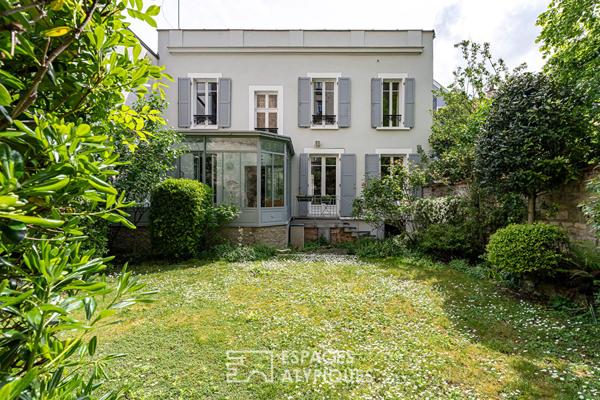 Maison de charme avec jardin au coeur d’Asnières